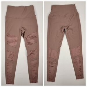 Alo Yoga XS/S Moto Leggings High Rise Full Length